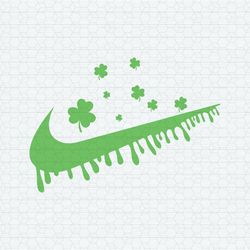 St Patrick's Day Dribbling Nike Logo SVG