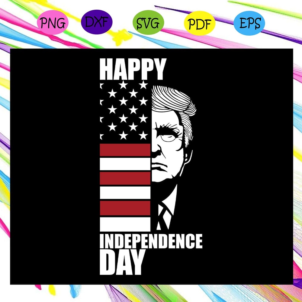 Funny Great Dad Donald Trump Father's Day - Happy Independence Gift 4th Of July SVG.jpg