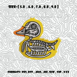 duck embroidery designs, animals embroidery designs, duck, machine embroidery files, digital download