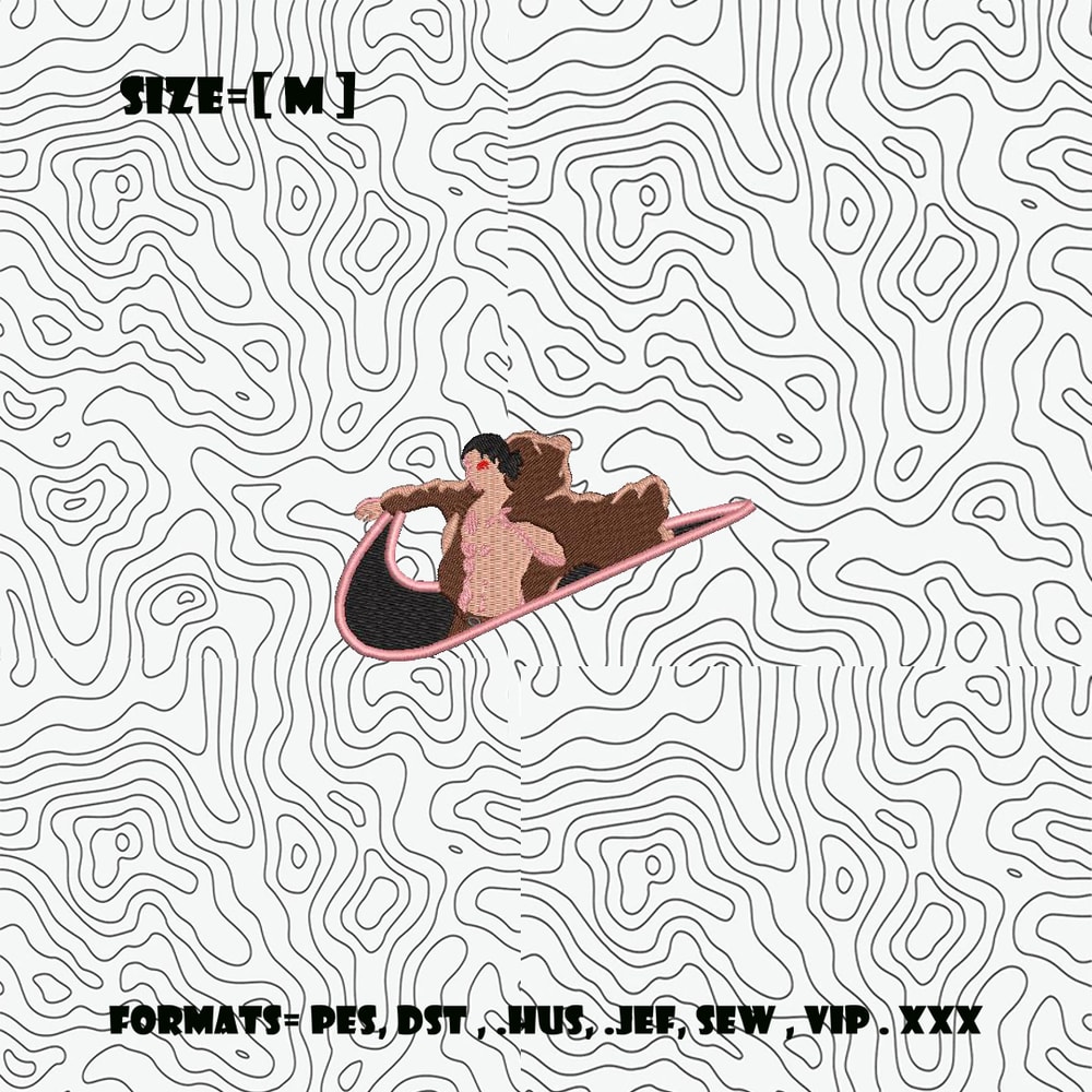 Nike Embroidery Design File Pes Anime Embroidery Design Machine Embroidery Pattern Nike Logo Embroidery 0