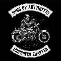 sons of arthritis ipubtofen chapter svg digital file