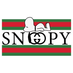 snoopy gucci trending logo svg, luxury brand logo svg
