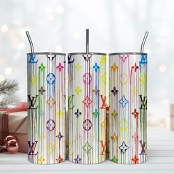 dripping logo lv logo 20oz tumbler, brand logo tumbler