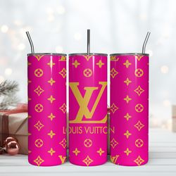 lv colorful 20oz straight tumbler, brand logo tumbler