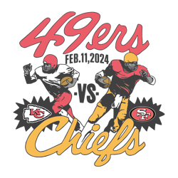 Super Bowl Lviii 49ers Vs Chiefs 2024 SVG