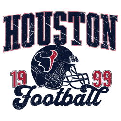 Vintage Houston Football 1999 SVG