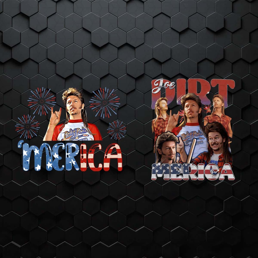 Retro Joe Dirt Merica 4th Of July PNG.jpg