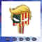 Skull With Iconic Trump Hair SVG President Flag America Skull SVG Instant Download.jpg