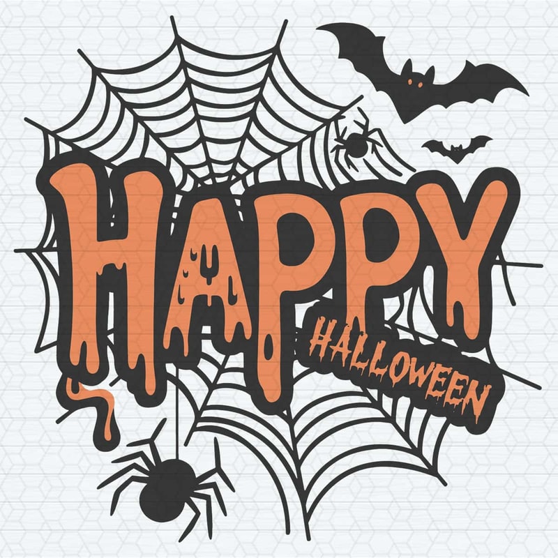 Happy Halloween Black Horror Night SVG.jpg