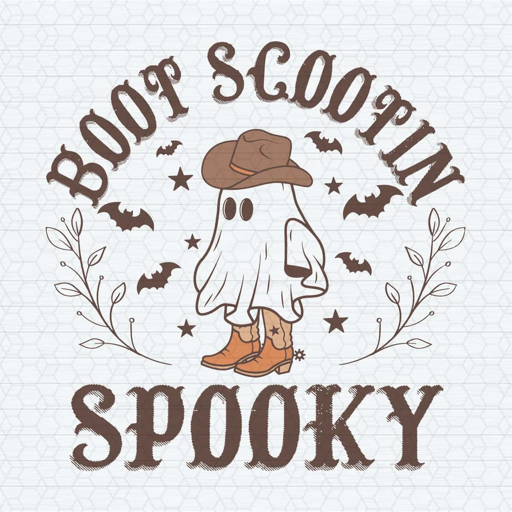 Retro Boot Scoot Spooky Cowboy Ghost SVG.jpg