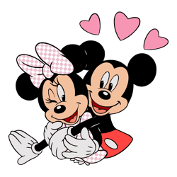 mickey minnie mouse disney valentines day 1svg