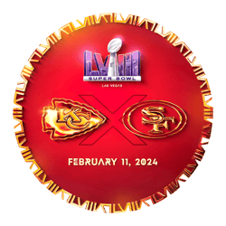 Football 49ers Vs Chiefs Super Bowl Lviii PNG