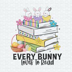 Every Bunny Loves To Read PNG