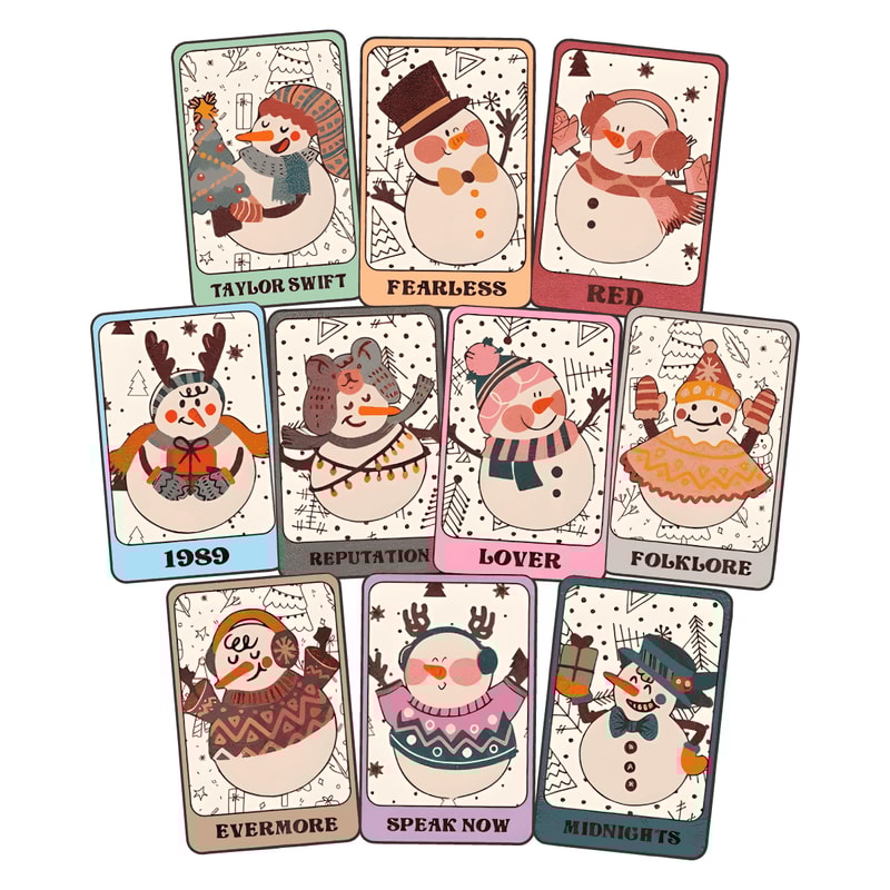 0711231067 Taylor All Album Card Christmas Version Png Download 0711231067png.png