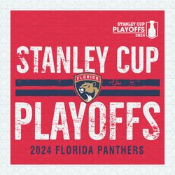 Stanley Cup Playoff 2024 Florida Panthers SVG
