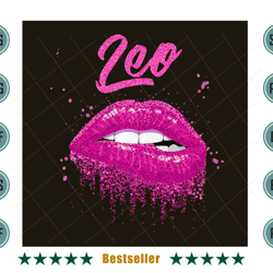 black girl birthday leo lips zodiac png bd08092021ht17