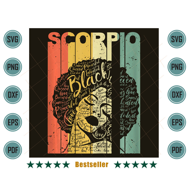 Black-Girl-Birthday-Scorpio-Queen-Vintage-Png-BD28092021HT10.jpg