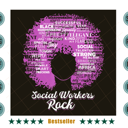 black girl social workers rock png bg10082021ht17