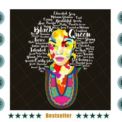 black queen afro girl png black girl svg bg17082021ht19