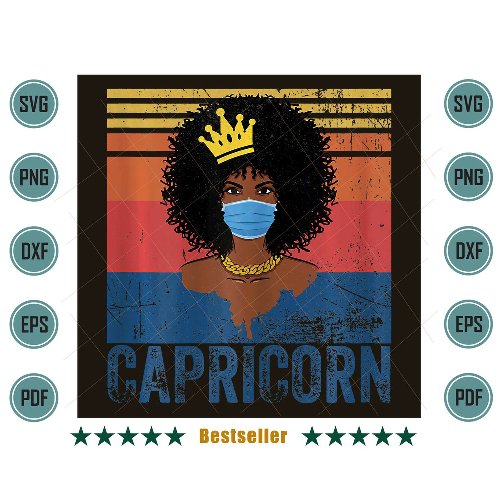 Black-Girl-Birthday-Capricorn-Queen-Mask-Png-BD06082021HT8.jpg