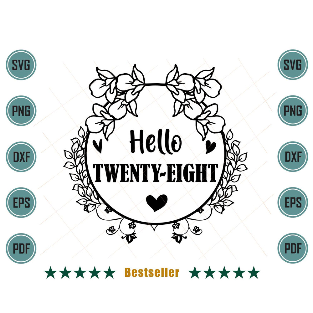 Hello-Twenty-Eight-Happy-28th-Birthday-Floral-Design-Svg-BD080721HT59.jpg