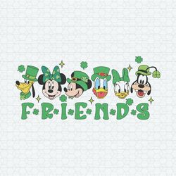 Disney Friends St Patricks Day SVG