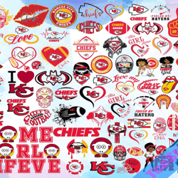 71 Files Kansas City Chiefs Svg Bundle, Chiefs Logo Svg, Chiefs Betty Pop