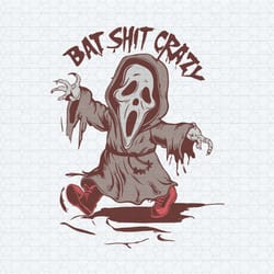 horror bat shit crazy season halloween bats svg
