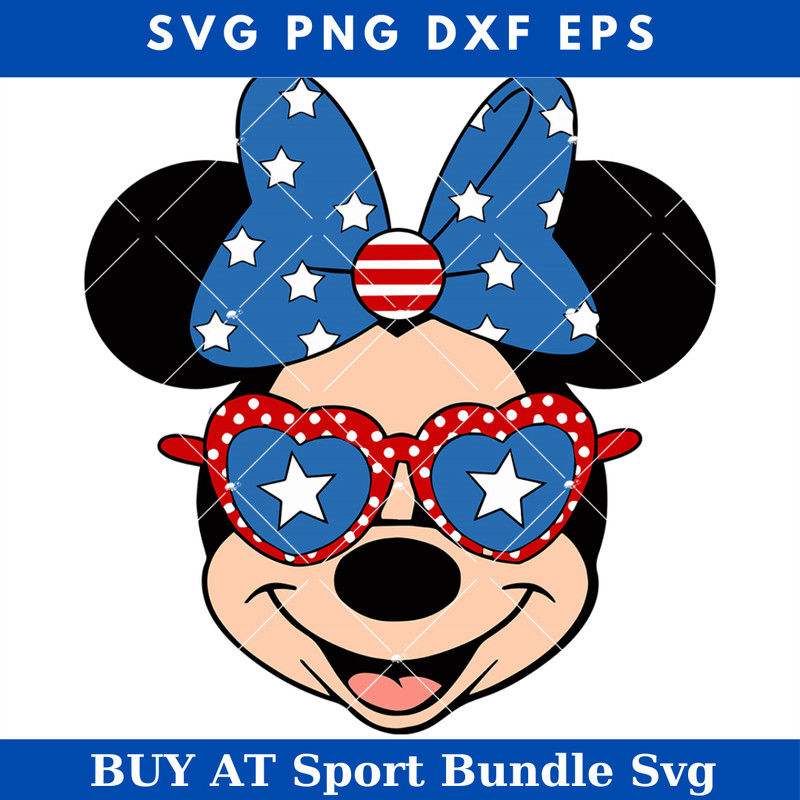 4th of July Minnie Svg, American Flag Glasses Svg, 1776 Svg.jpg