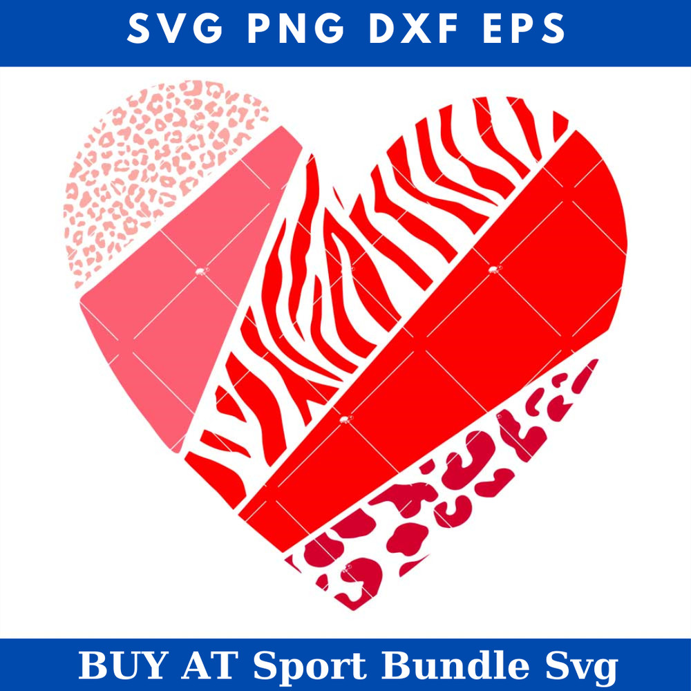 Animal Print Heart Svg, Wild Heart Svg, Valentines Heart Svg.jpg