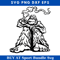 Bigfoot Smoking Joint Svg, Big Foot Smoke Cannabis Blunt Svg.jpg