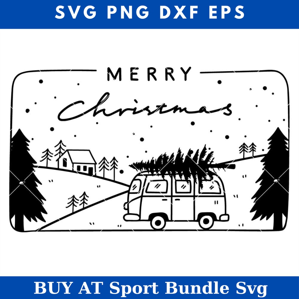 Christmas Car ride Svg, Christmas Tree Svg, Warm Christmas.jpg