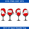 Christmas Santa Wine Glass Svg, Santa Wine Svg, Santa Svg.jpg