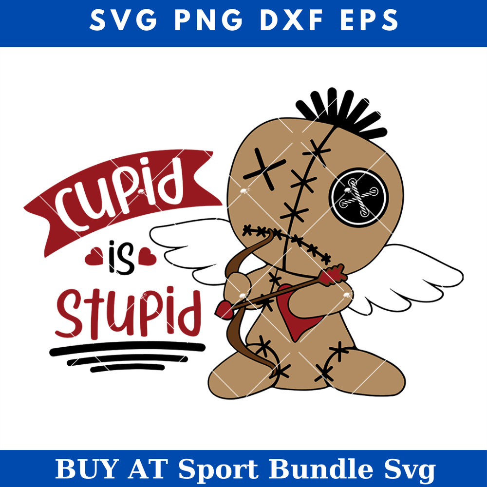 Cupid Is Stupid Svg, Anti Valentine Voodoo Doll Svg, Voodoo.jpg