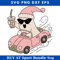 Cute Driving Christmas Ghost Svg, Cute Ghost Svg, Funny Xmas.jpg