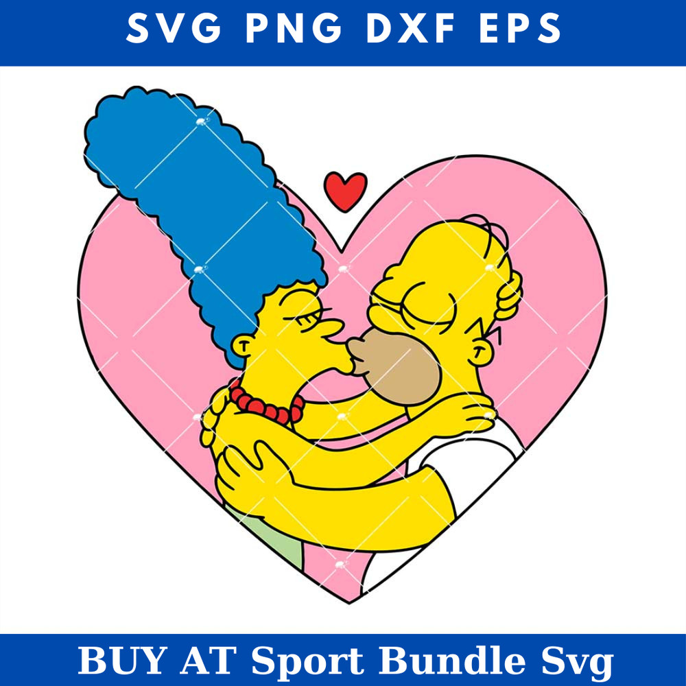 Homer Love Svg, Simpson Family Svg, Valentines Day Svg.jpg