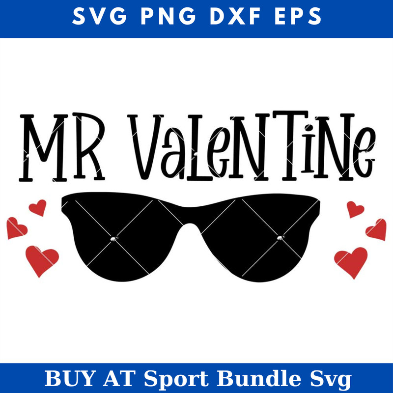 Kids Valentine Day Svg, Cute Valentine Svg, Mr Valentine Svg.jpg
