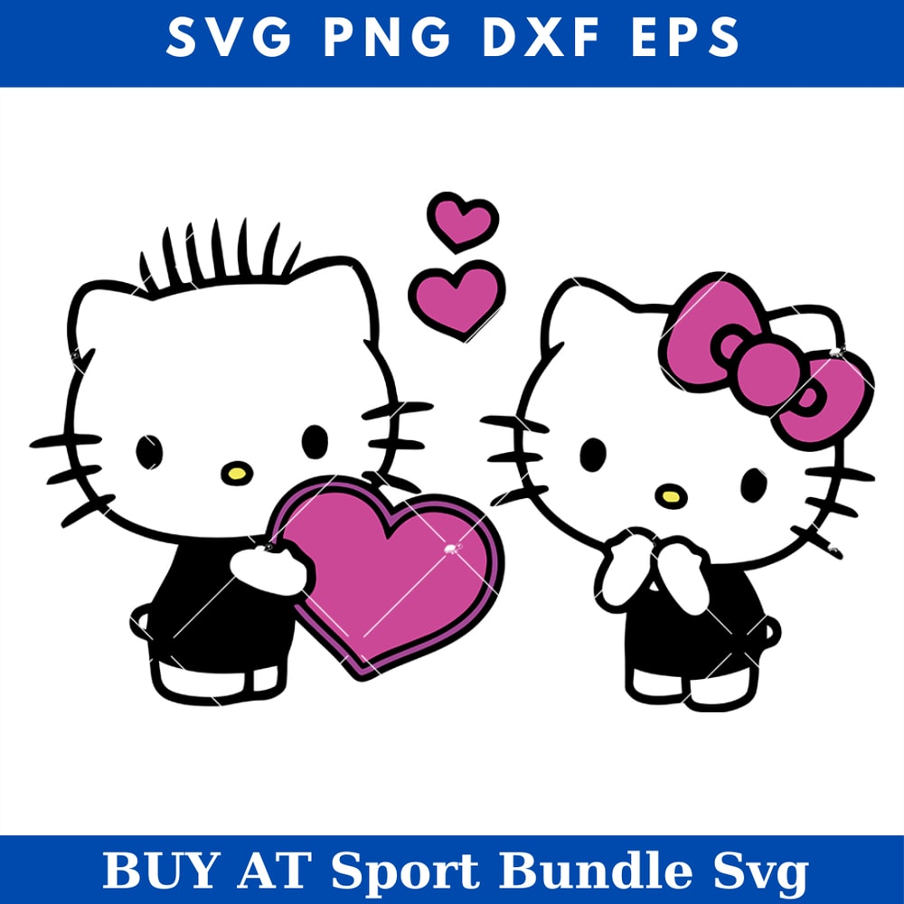 Kitty Cat Valentines Day Svg, Kawaii Kitty Svg, Valentines.jpg