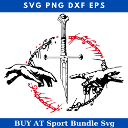 lord of the rings svg, magic ring svg