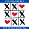 Love Always Wins Svg, Tic Tac Toe Svg, Hugs and Kisses Svg.jpg