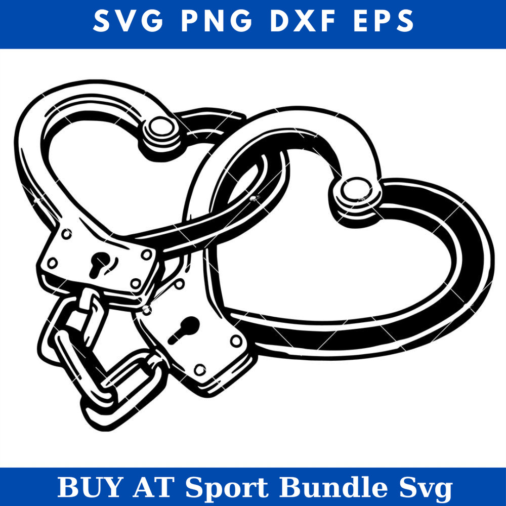 Love Handcuffs Svg, Heart Hand Cuffs Svg.jpg