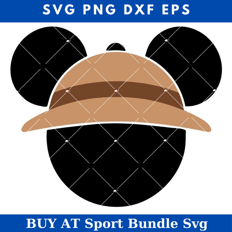 Mickey Safari Svg, Mickey Mouse Discover Svg, Safari Svg.jpg