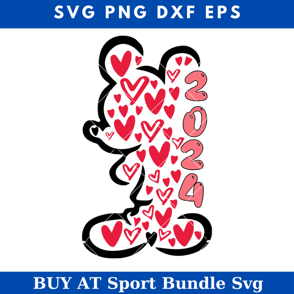 Mickey Valentines Day 2024 Svg, Valentine Mouse Hearts Svg.jpg