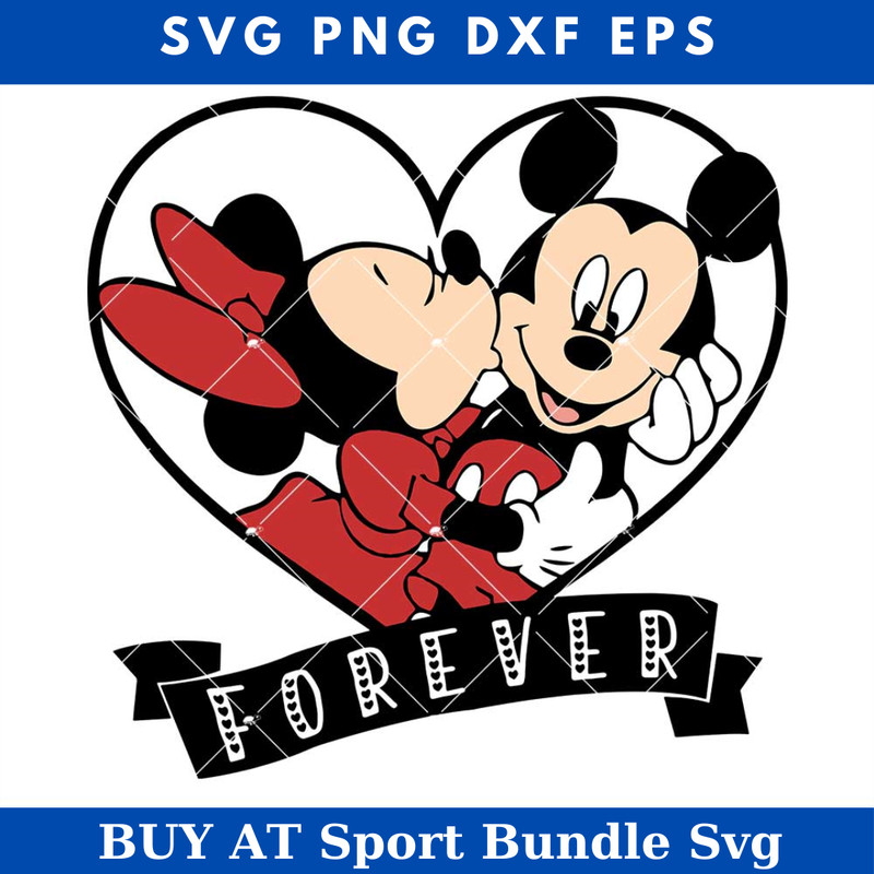 Mickey Valentines Forever Svg, Hello Valentines Svg.jpg