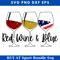 Patriotic Wine Glasses 4th of July Svg, Red Wine And Blue Svg.jpg
