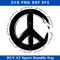 Peace Sign Logo Svg, Stop War Svg, Pray for Ukraine Svg.jpg