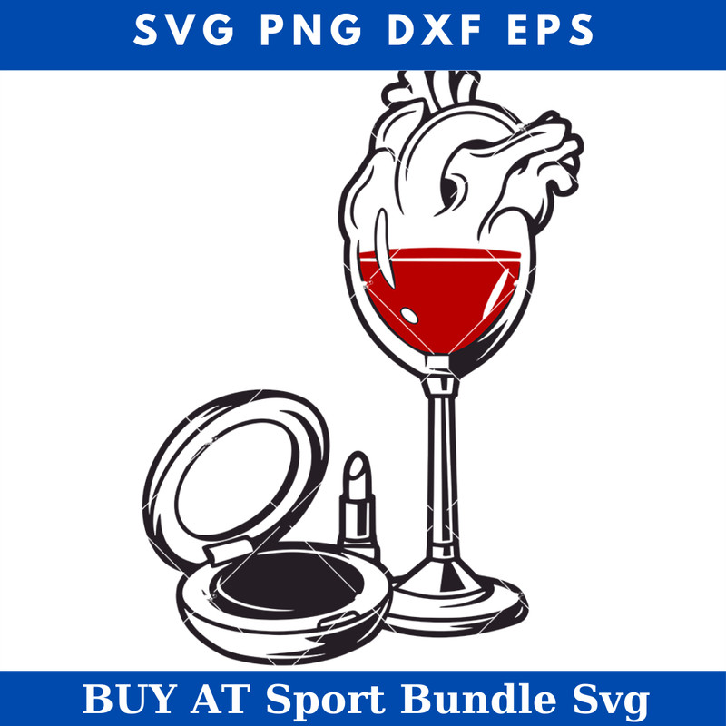 Red Heart of Wine Svg, Wine Glass Heart Svg, Wine Svg.jpg