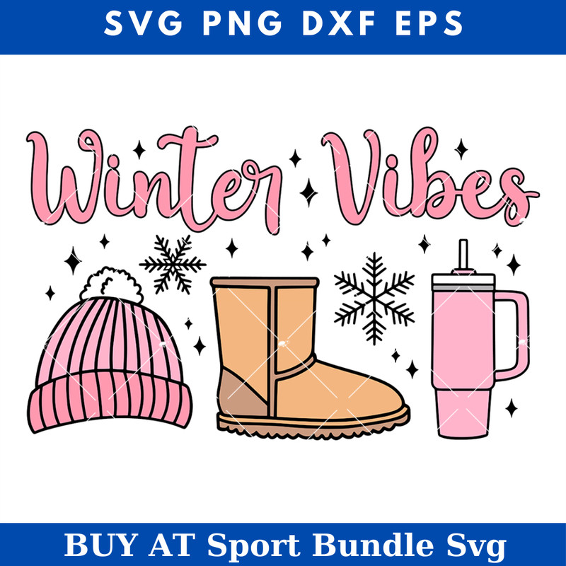 Winter Vibes Svg, Preppy Christmas Svg, Christmas Winter Svg.jpg