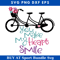 You Make My Heart Smile Svg, Valentine Day Svg, Love Svg.jpg
