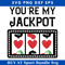 Youre My Jackpot Svg, Casino Slot Machine with Hearts Svg.jpg